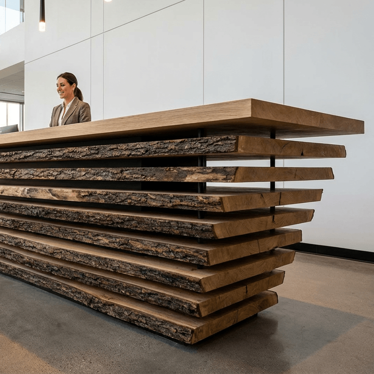 For the designer who 
let's the timber 
lead the design