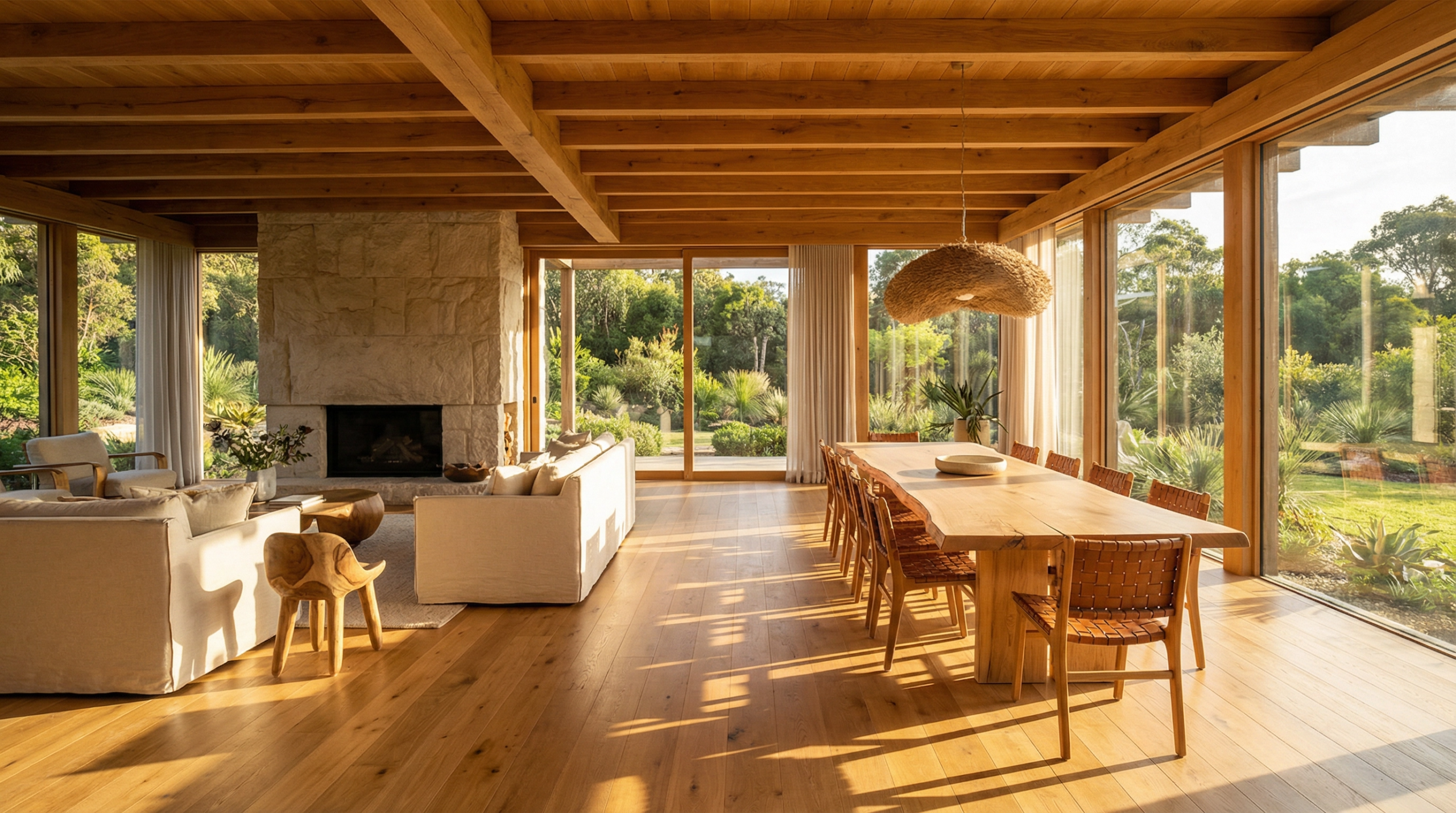 For the architect
who leaves the 
structure exposed